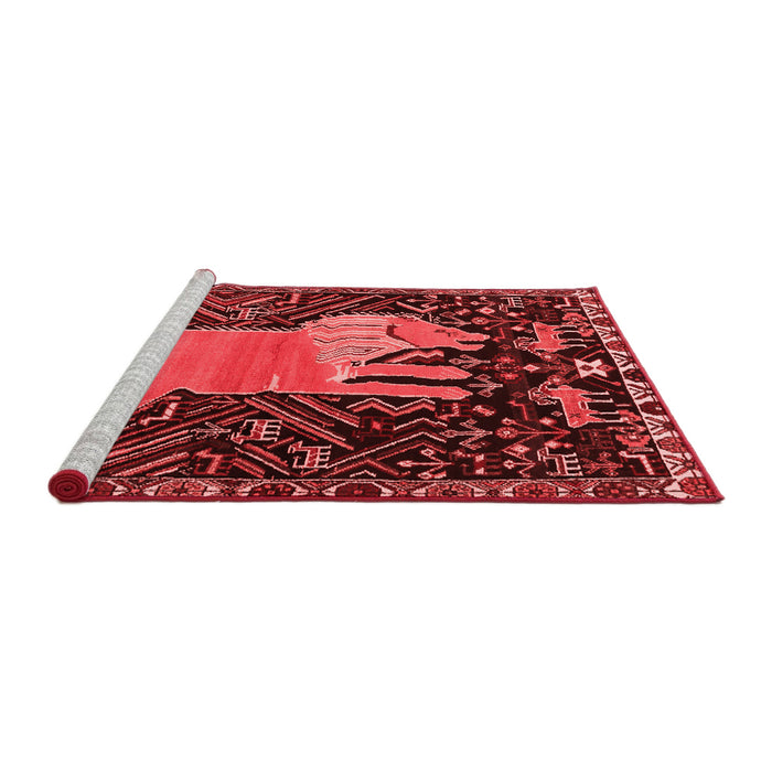 Traditional Red Washable Rugs