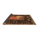 Sideview of Animal Brown Traditional Rug, tr2370brn