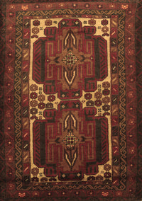 Persian Brown Traditional Rug, tr2371brn