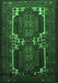 Persian Emerald Green Traditional Rug, tr2371emgrn
