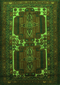 Persian Green Traditional Rug, tr2371grn