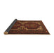 Sideview of Persian Brown Traditional Rug, tr2371brn