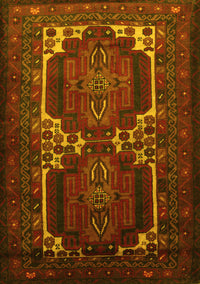Persian Yellow Traditional Rug, tr2371yw