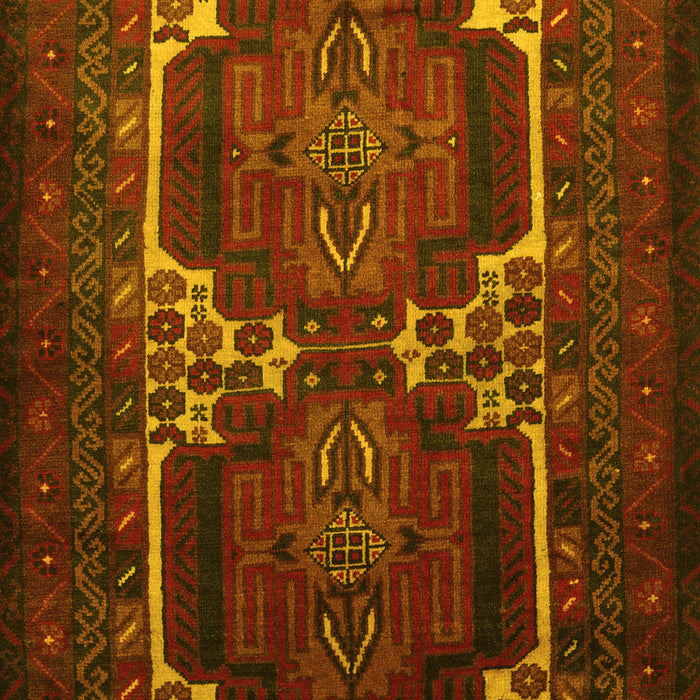 Persian Yellow Traditional Rug, tr2371yw