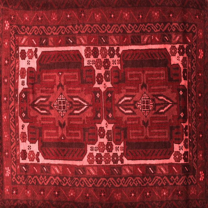 Machine Washable Persian Red Traditional Rug, wshtr2371red