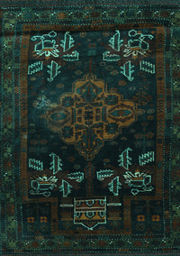 Persian Turquoise Traditional Rug, tr2372turq
