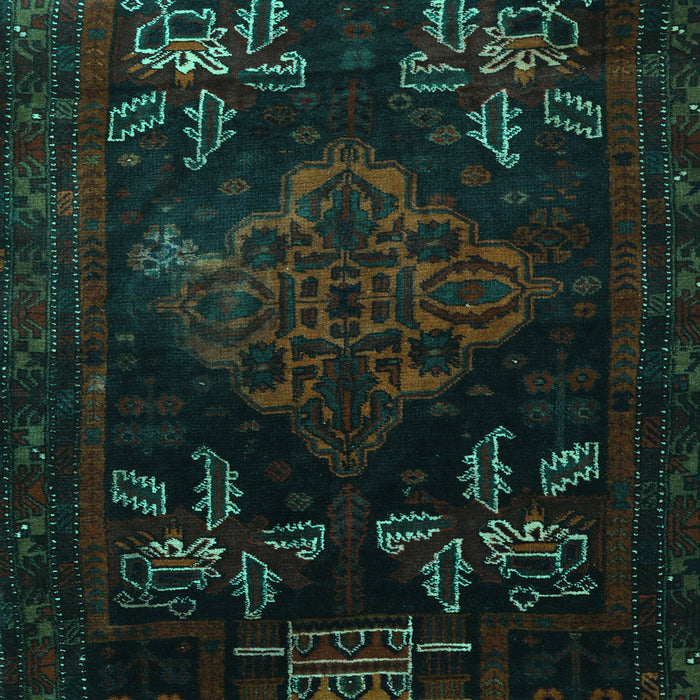 Persian Turquoise Traditional Rug, tr2372turq