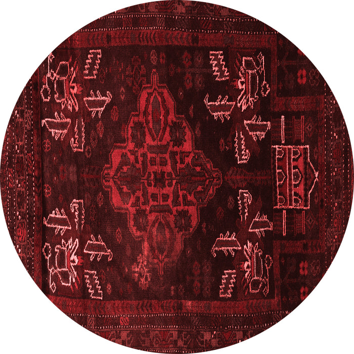Machine Washable Persian Red Traditional Rug, wshtr2372red