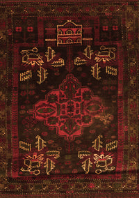Persian Orange Traditional Rug, tr2372org