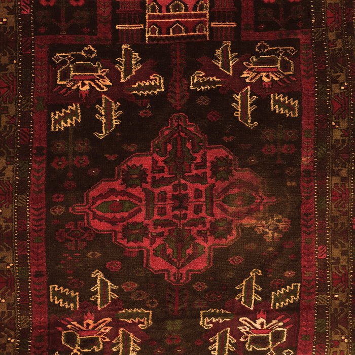 Persian Orange Traditional Rug, tr2372org