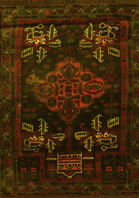 Persian Yellow Traditional Rug, tr2372yw