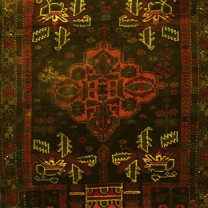 Persian Yellow Traditional Rug, tr2372yw