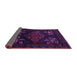 Sideview of Persian Purple Traditional Rug, tr2372pur