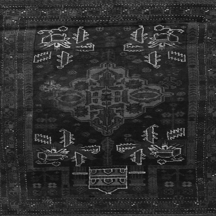 Serging Thickness of Persian Gray Traditional Rug, tr2372gry