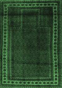 Persian Emerald Green Traditional Rug, tr2373emgrn