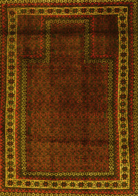 Persian Yellow Traditional Rug, tr2373yw