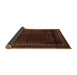 Sideview of Persian Brown Traditional Rug, tr2373brn