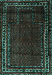 Persian Turquoise Traditional Rug, tr2373turq