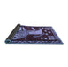 Sideview of Animal Blue Traditional Rug, tr2374blu