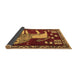 Sideview of Animal Brown Traditional Rug, tr2374brn