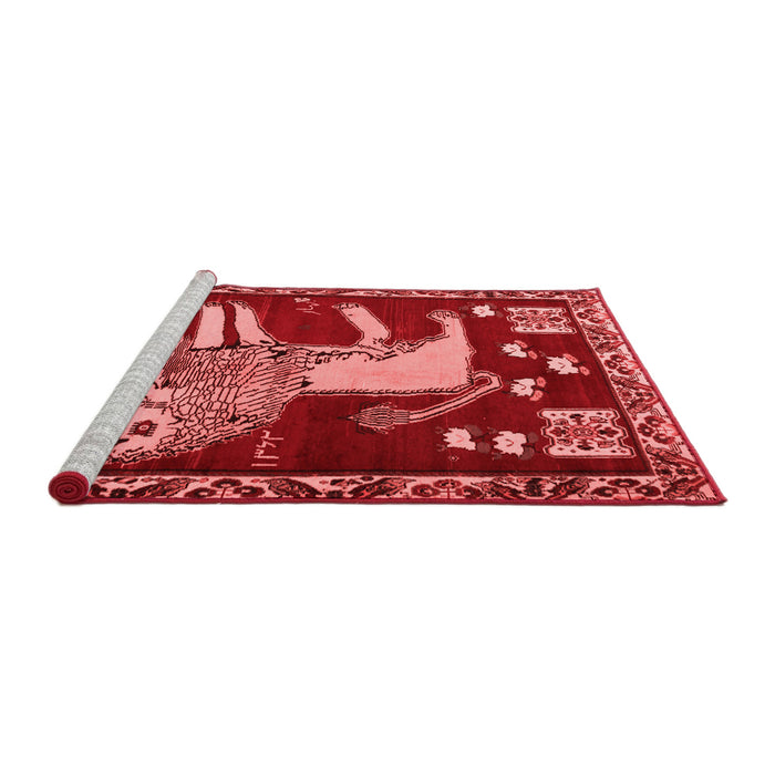 Traditional Red Washable Rugs