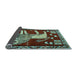 Sideview of Animal Light Blue Traditional Rug, tr2374lblu