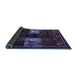 Sideview of Animal Blue Traditional Rug, tr2375blu