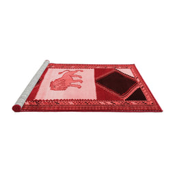 Traditional Red Washable Rugs