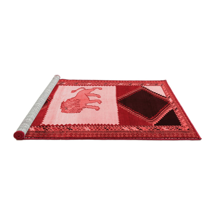 Traditional Red Washable Rugs