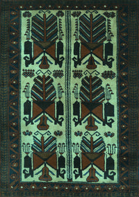 Persian Turquoise Traditional Rug, tr2377turq