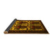 Sideview of Persian Yellow Traditional Rug, tr2377yw