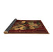 Sideview of Persian Brown Traditional Rug, tr2378brn
