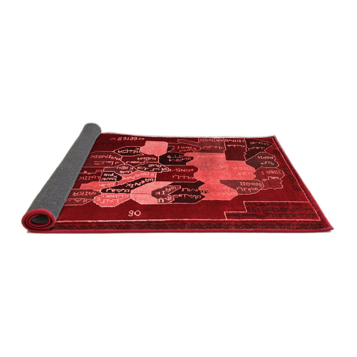 Persian Red Traditional Area Rugs