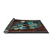 Sideview of Persian Light Blue Traditional Rug, tr2378lblu
