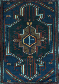 Persian Light Blue Traditional Rug, tr2379lblu