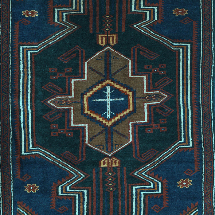 Persian Light Blue Traditional Rug, tr2379lblu