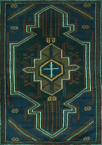 Persian Turquoise Traditional Rug, tr2379turq