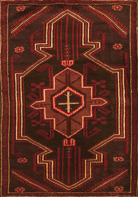 Persian Orange Traditional Rug, tr2379org