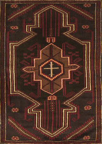 Persian Brown Traditional Rug, tr2379brn