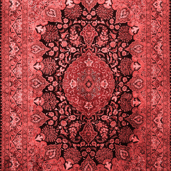 Medallion Red Traditional Area Rugs