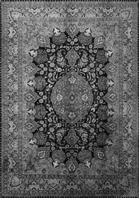 Medallion Gray Traditional Rug, tr237gry