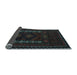 Sideview of Southwestern Light Blue Country Rug, tr2380lblu