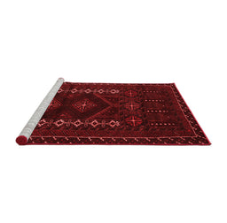 Country Red Washable Rugs