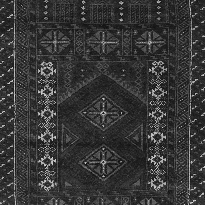 Southwestern Gray Country Rug, tr2380gry