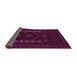 Sideview of Southwestern Pink Country Rug, tr2380pnk