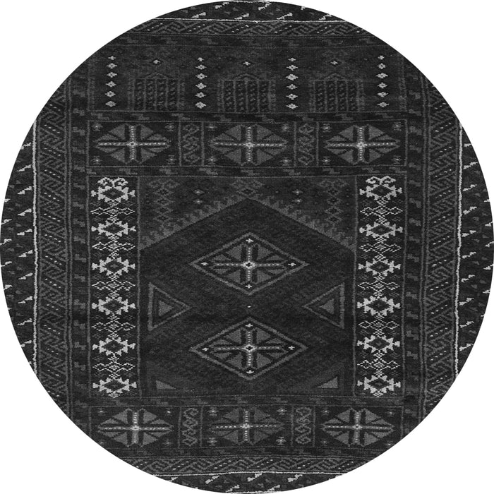 Machine Washable Southwestern Gray Country Rug, wshtr2380gry