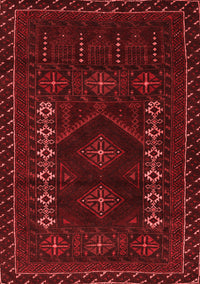 Southwestern Red Country Rug, tr2380red