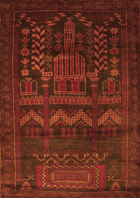 Persian Orange Traditional Rug, tr2381org