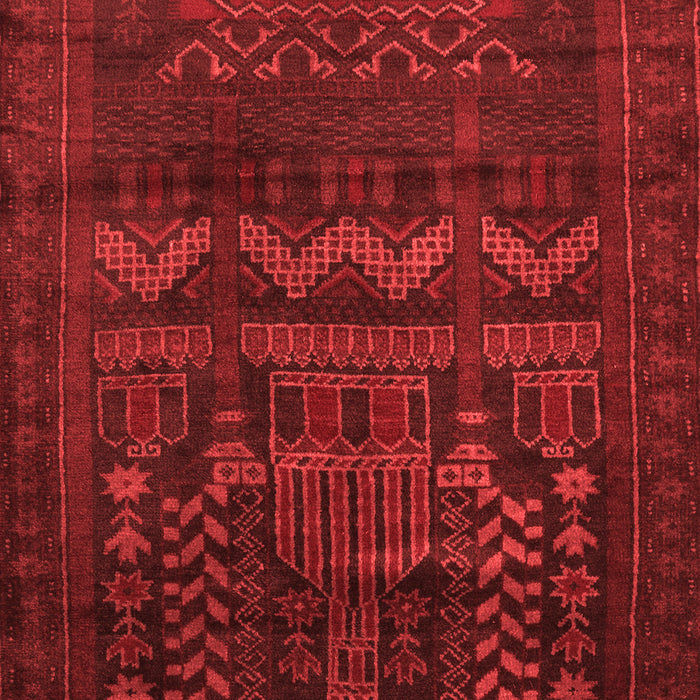 Machine Washable Persian Red Traditional Rug, wshtr2381red