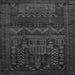 Serging Thickness of Persian Gray Traditional Rug, tr2381gry